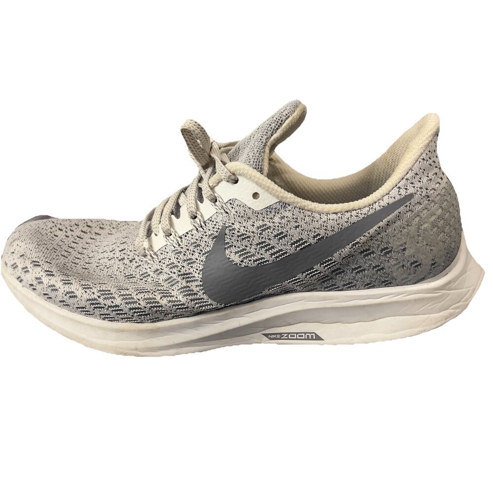 Nike Air Zoom Shoes Womens 9 Pegasus Gray White Running Training 942855-004